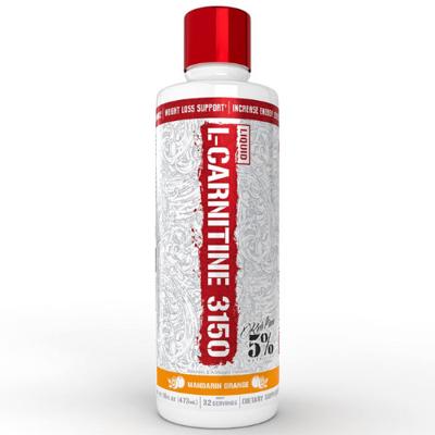 Liquid L-Carnitine 3150 473ml Outrageous Orange