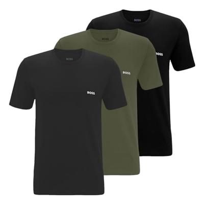 Boss T-shirt Classic 3-pack antraciet-zwart-groen