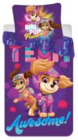 PAW Patrol Dekbedovertrek Team Awesome - 100 x 135 cm - Katoen - thumbnail