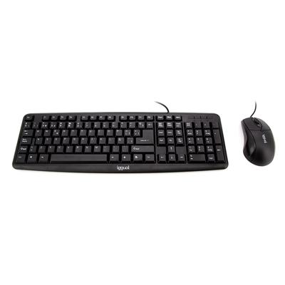Toetsenbord en muis iggual COM-CK-BASIC QWERTY USB