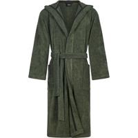 Cawö Cawo Heren Home Badjas met Capuchon Uni 829 S field - thumbnail