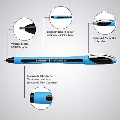 Schneider Schreibgeräte Slider Memo XB 150201 Balpen 0.5 mm Kleur inkt: Zwart 1 stuk(s)