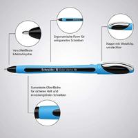 Schneider Schreibgeräte Slider Memo XB 150201 Balpen 0.5 mm Kleur inkt: Zwart 1 stuk(s) - thumbnail