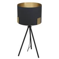 Stars of Light SchemerlampTortola 1 Ø 26cm - zwart met goud - 39965 - thumbnail