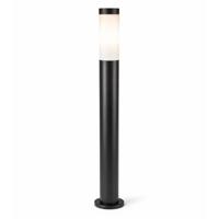 Dally LED Sokkellamp Zwart L - E27 fitting - IP44 Waterdicht - 110 cm - tuinverlichting - padverlichting - Staande buitenlamp - thumbnail