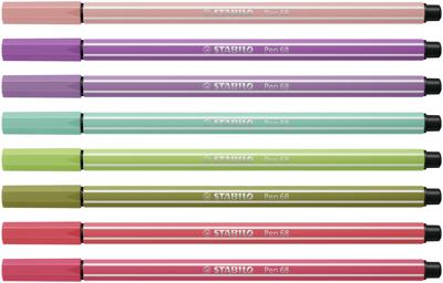 Stabilo pen 68 viltstiften, 8st.