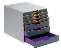 Durable VARICOLOR 7 - 7607 760727 Ladebox Grijs DIN A4, DIN C4, Folio, Letter Aantal lades: 7 - thumbnail