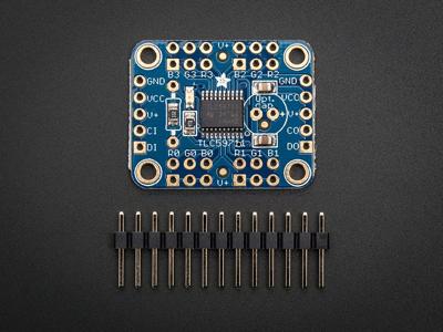 Adafruit 12-Channel 16-bit PWM LED Driver - SPI Interface [ADA1455]