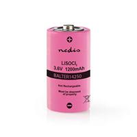 Nedis BALTER14250 Lithium-Thionylchloride batterij ER14250 | 3,6 V | 1200 mAh - thumbnail