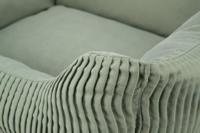 TRIXIE Hondenbed Marley 100 x 70 cm in salie - vierkante hondenmand voor grote honden - gezellige hondenmand met hoogwaardige canvas katoenen overtrek - zacht en wasbaar - 37692 - thumbnail