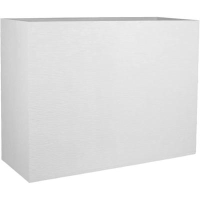 PLASTIC EDA Bloempot Wall Loft Graphit - 46 L - 78,5 x 29,5 x 60 cm - Witte ceruse