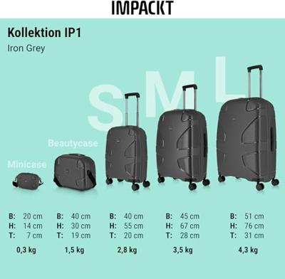 IMPACKT SPINNER M 67 CM IRON GREY - thumbnail