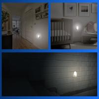 REV JR0501A 00337161 Nachtlamp met bewegingsmelder LED Warmwit Wit - thumbnail