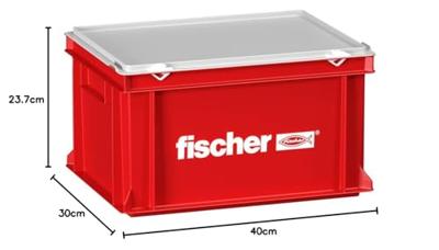 Fischer 091425 Transportkist (l x b x h) 400 x 300 x 237 mm