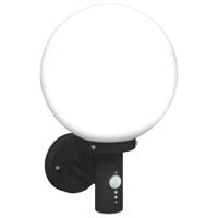 VidaXL Buiten wandlamp zwart 28 x 25 x 38 cm - thumbnail
