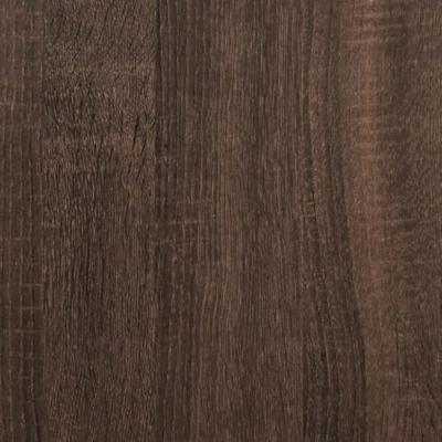 VidaXL Plantenstandaard 33x33x60 cm bewerkt hout bruin eikenkleurig