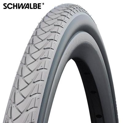 SCHWALBE buitenband marathon plus 24 x 1 3/8 grijs/zwart