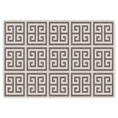 VidaXL Vloerkleed voor binnen buiten laagpolig 160x230 cm meerkleurig