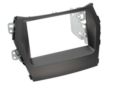 2-DIN Paneel Hyundai Santa Fé (DM) 2012-2018 Kleur: Zwart 2-DIN Paneel Hyundai Santa Fé (DM) 2012-2018 Kleur: Zwart