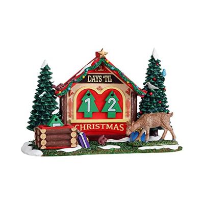 Lemax countdown &apos;til christmas kerstdorp tafereel 2022