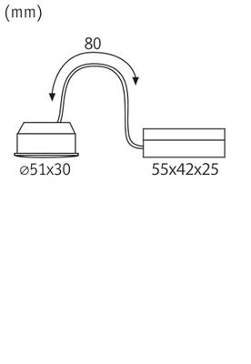 Paulmann 92972 Dialux EBL Nova mini Plus Coin LED-inbouwlamp 4.20 W IJzer Paulmann 92972 Dialux EBL Nova mini Plus Coin LED-inbouwlamp 4.20 W IJzer