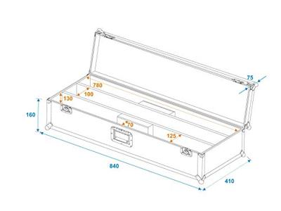 Roadinger ROADINGER Flightcase 2x LED STP-10 - thumbnail