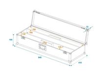 ROADINGER Flightcase 2x LED STP-10 ABL Sunbar - thumbnail