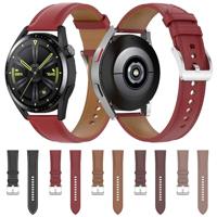 Garmin Venu 2 & 3 - Luxe leren bandje - Zwart - leather - thumbnail