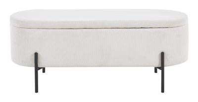 Artistiq Bankje 'Arissa' 110cm, kleur beige