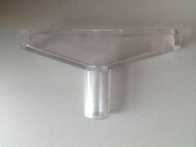 T-stuk 90 mm transp voor profiel-1