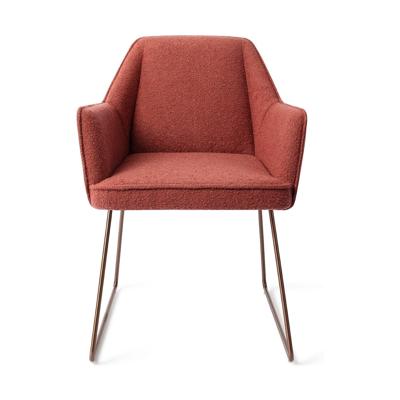 Jesper Home Tome eetkamerstoel Shabby Saffron slide rose Jesper Home Tome eetkamerstoel Shabby Saffron slide rose