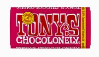 Chocolade Tony's Chocolonely melk karamel biscuit reep 180gr - thumbnail