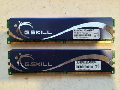 G.Skill 4 GB DDR2-800 Kit werkgeheugen