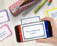 Flashcard Oxford 2.0 75x125mm 80 vel 250gr lijn blauw - thumbnail