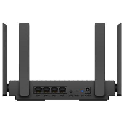 Cudy WR1500 draadloze router Gigabit Ethernet Dual-band (2.4 GHz / 5 GHz) Zwart