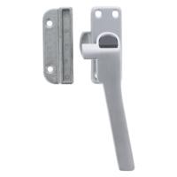 Starx raamsluiting rechts aluminium - met nok en knop - thumbnail