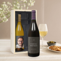 Wijnpakket met bedrukt etiket - Salentein - Pinot Noir en Chardonnay - thumbnail