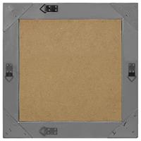 VidaXL Wandspiegel barok stijl 50x50 cm zwart - thumbnail
