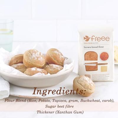 Doves Farm Glutenvrij broodmix bruin bio 1 Kilogram