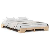 Bedframe Naturel 140 x 200 cm Massief grenenhout - thumbnail