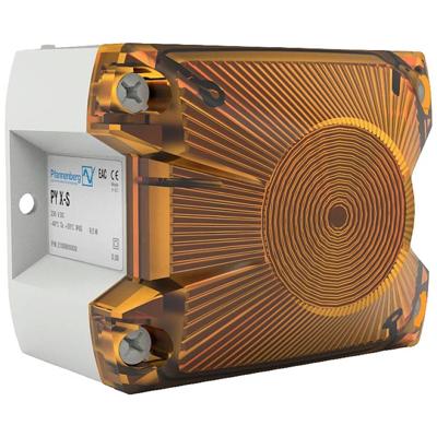 Pfannenberg Signaallamp LED PY L-S 90-265 AC AM 7035 21513644055 Oranje Flitslicht, Continulicht, Knipperlicht 230 V/AC