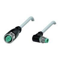 Pepperl+Fuchs 221134 Sensor/actuator connector, geassembleerd Aantal polen (sensoren): 4, 4 2 m 1 stuk(s) - thumbnail