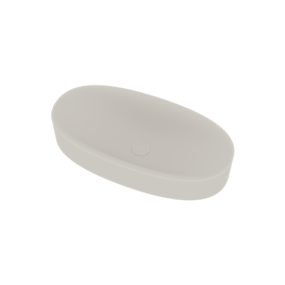 Wastafel Ideavit Colidcliff-70 Opbouw 70x35x12.5 cm Solid Surface Mat Wit Wastafel Ideavit Colidcliff-70 Opbouw 70x35x12.5 cm Solid Surface Mat Wit