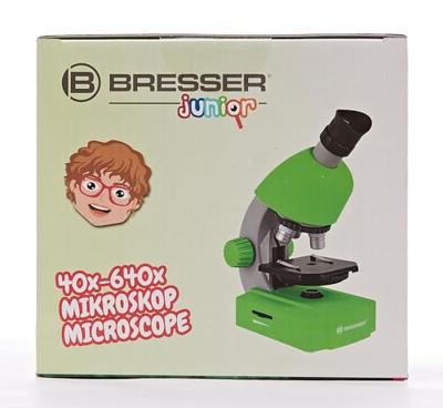 Bresser Optik 8851300B4K000 grün Kindermicroscoop Monoculair 640 x Doorvallend licht Bresser Optik 8851300B4K000 grün Kindermicroscoop Monoculair 640 x Doorvallend licht