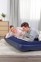 Bestway Dubbel Matras met Voetpomp 203x152x28 cm Opblaasbaar en Camping 67226 - thumbnail