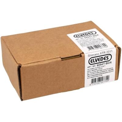 Elvedes Schijfremblok 6894t (10 paar) grijs