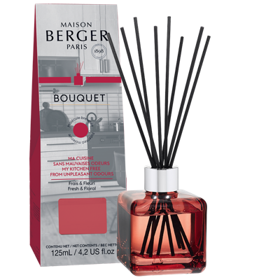 Maison Berger Paris parfumverspreider cube anti-odour kitchen fresh & floral 125 ml
