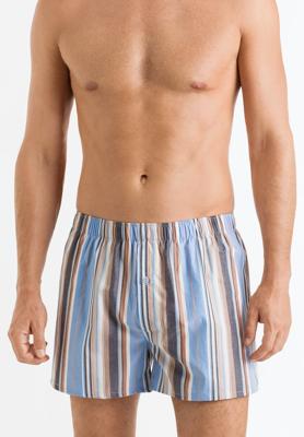 Hanro Heren Fancy Woven boxershorts met kleurige strepen 074015