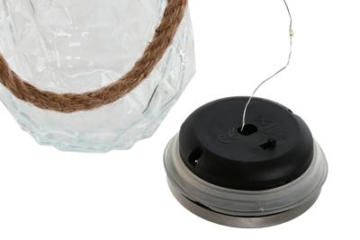 Verlichte decoratie Home ESPRIT Transparant Zilverkleurig 11 x 11 x 18 cm Verlichte decoratie Home ESPRIT Transparant Zilverkleurig 11 x 11 x 18 cm