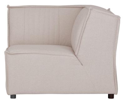 MUST Living Bank 'Rally' hoekelement, kleur Love liver